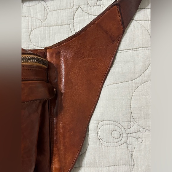 NEW Campomaggi Leather Brato Belt Bag True Cognac - Picture 8 of 13